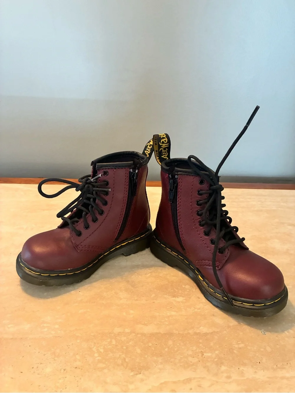 Dr. Martens Toddler Lace-Up Ankle Boots